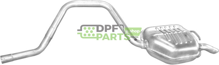Koncový tlumič Ford Mondeo 1.6i  1.8 kombi kat 93 -00, Polmo 08.231 A, OE 1002651 1011120 1040545 1041173 1050528 1059926 107418
