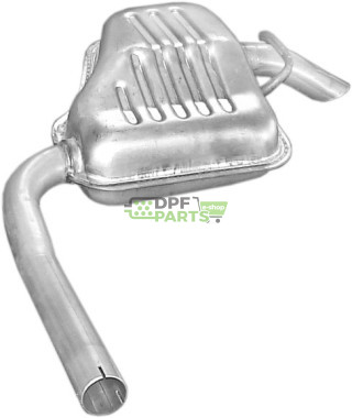 Koncový tlumič Ford Mondeo 2.0 16V pravý 93 -97, Polmo 08.233 A, OE 1011109 5031123 6935296 7116132