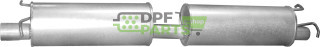 Střední tlumič Ford Transit 2.4 Di Turbo Diesel 00-06 , 2.4 TD Turbo Diesel 00-06, Polmo 08.681 A, OE 4173271 4186537 4797518