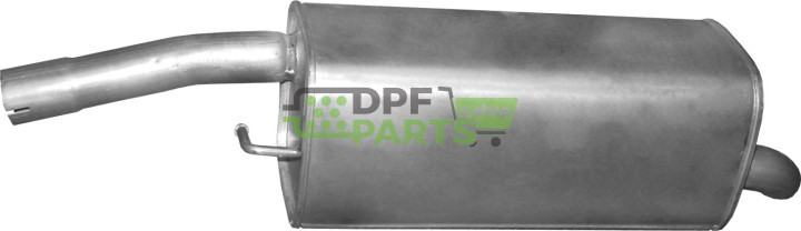 Koncový tlumič Ford Fiesta 1.6 TDCi TD 11/04-11/05, Polmo 08.685 A, OE 1334228 1383132 1493213 1557524 1578099