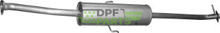 Střední tlumič Honda CR-V 2.0i 16V 01/02-09/06, Polmo 09.11 A, OE 18220S9A003 18220S9A023 18220SCAE02 18220SCAE05