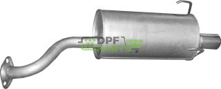 Koncový tlumič Honda CR-V 2.0i 16V 01/02-09/06, Polmo 09.12 A, OE 18030S9A000 18030S9A010 18030SCAE00 18030SCAE01