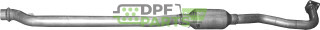 Střední tlumič Mitsubishi Outlander/Citroen C-Crosser/Peugeot 4007 2.2 HDi, Polmo 14.41 A, OE 1570A688 1717-JP