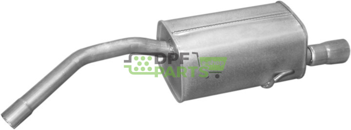 Koncový tlumič Alfa Romeo 156 1.6 1.8 2.0 Twin Spark -16V 97-06, Polmo 16.101 A, OE 60652523 60652524