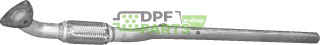 Rura kolektorowa Opel Corsa C 1.0i  01-06, Polmo 17.538 A, OE 5852128