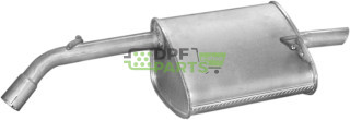 Koncový tlumič Daewoo Nubira 1.6i HB kat 97 -98, Polmo 05.16 A, OE 96311390