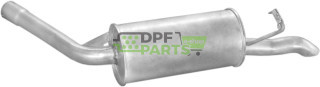 Koncový tlumič Ford Scorpio 85-89 2.0i, Polmo 08.255 A, OE 5024024 6156608 6183982