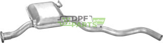 Střední tlumič Ford Scorpio 2.4i 88-92 2,9 88-92, Polmo 08.270 A, OE 1015530 6173646