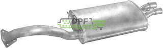Koncový tlumič Mitsubishi Sigma 3.0i sedan  04.91-97, Polmo 14.98 A, OE MB857616 MB890680