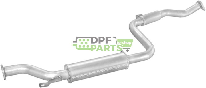 Střední tlumič Mitsubishi Carisma 1.6i -16V  05/97 -02/99  1.8i -16V  1.9TD/ Volvo S40/V40 1.9TD 95 -99, Polmo 14.129 A, OE 3-08