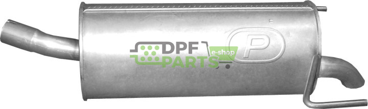 Koncový tlumič Opel Astra H 1.3/1.7 CDTi Turbo Diesel, Polmo 17.21 A, OE 13149475 13150386 5852306 5852530
