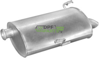 Koncový tlumič Peugeot 206 2.0 HDi TD combi 01 -06, Polmo 19.503 A, OE 1726.PX 1726.VN 1726.VX