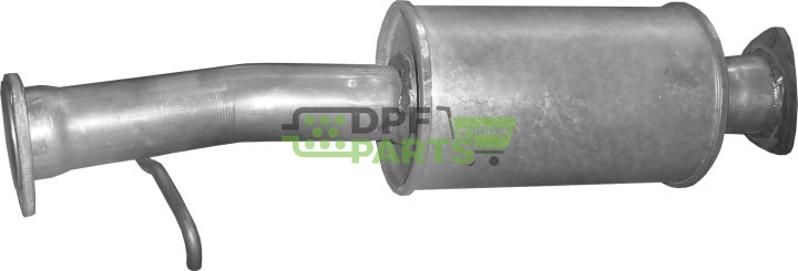 tlumič nápravní Peugeot Boxer 2.5 Diesel, Polmo 19.505 A, OE 1705.CS