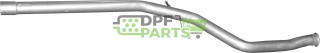 Střední tlumič Peugeot 206 2.0 HDi Turbo Diesel hatchback 01/99-12/06, Polmo 19.510 A, OE 1717RP