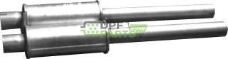 Tlumič počáteční BMW 7 E65/E66 3.6/4.4, Polmo 03.13 A, OE 18107522567