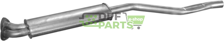 Střední tlumič BMW E30 83-90 320/324D SDN/Kombi b/kat, Polmo 03.29 A, OE 18 10 1 719 277 18 12 1 177 945