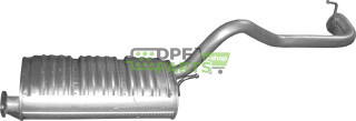 Koncový tlumič Mitsubishi L200, Polmo 14.147 A, OE MB431915 MB810664