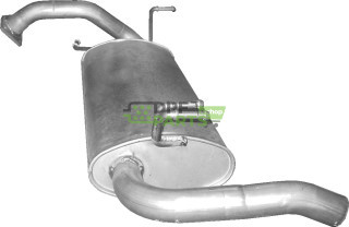 Koncový tlumič Mitsubishi Space Star 1.9 Di Disel 06/00-03/06, Polmo 14.152 A, OE MR912798