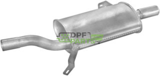 Koncový tlumič Nissan Sunny 86-90 N13 HB, Polmo 15.03 A, OE 2010053A70 2010053A72 2010087A64 2010089M64 2010093A64 2010093A74 B0