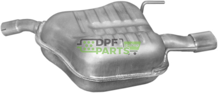 Koncový tlumič Opel Vectra C 1.6i -16V  1.8i -16V 04/02-, Polmo 17.619 A, OE 13101997 13156926 58 52 189 58 52 312