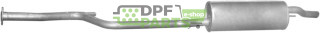 Koncový tlumič BMW E34 518i 1.8 09/90-09/96, Polmo 03.56 A, OE 18 10 1 705 759 18 10 1 728 041 18 10 1 728 350