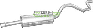 Koncový tlumič Ford Transit 80-150 96- 2.5D katSWB, Polmo 08.382 A, OE 1026247 1026253 1026430 1031217 1031219 1053086