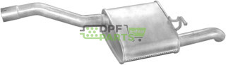 Koncový tlumič Ford Focus 1.8TD 99-, Polmo 08.394 A, OE 1076701 1133518 1308627 1336977