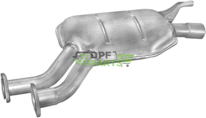 Střední tlumič Mercedes 190E 2,0 2,3 03/91 - 07/93, Polmo 13.56 A, OE 201 490 3915
