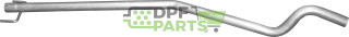 střední trubka Opel Astra H 1.3/1.7 CDTi Turbo Diesel, Polmo 17.65 A, OE 13161842 5854232