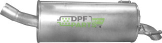 Koncový tlumič Opel Zafira B 1.9 CDTi TD 07/05-, Polmo 17.638 A, OE 13195995 58 52 474 58 52 616