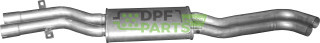 Střední tlumič BMW 3 E46 03/03-02/05, Polmo 03.134 A, OE 18307786261 18307792158