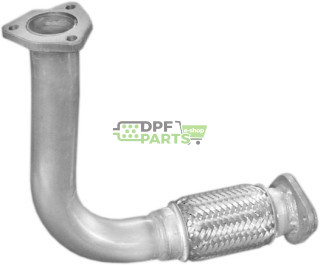 Trubka kolektoru Fiat Punto I 1.7 TD  hatch. 10/93 -99, Polmo 07.500 A, OE 46 470 559 46 738 893 46 738 895 7 751 668
