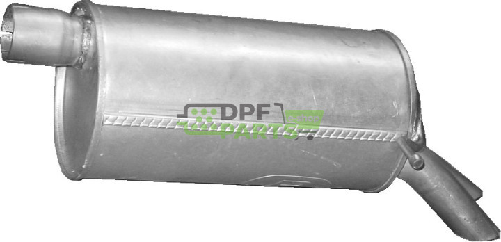 Koncový tlumič Ford Galaxy 1.8 / 2.8 00-06, Polmo 08.400 A, OE 1019503 1087569 7M0253609AH 7M0253609T