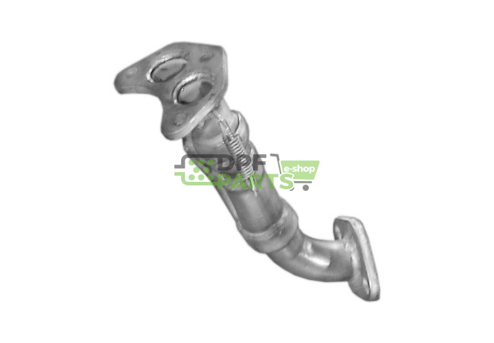 Trubka kolektorová Ford Fiesta/Courier 1.8 D katali. 01/91 -04/03, Polmo 08.449 A, OE 6605143