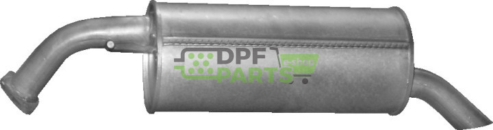 Koncový tlumič Hyundai Getz 1.5 CRDi Turbo 16V Diesel 08/05-02/09, Polmo 10.15 A, OE 28730-1C200