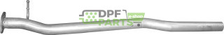 trubka střední Nissan Qashqai 2.0 dCi Turbo Diesel, Polmo 15.56 A, OE 20100-JD700 20100-JD71A