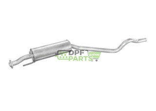 Střední tlumič Opel Astra 1.7D kat 91-98, Polmo 17.81 A, OE 5852971 852079 90411564