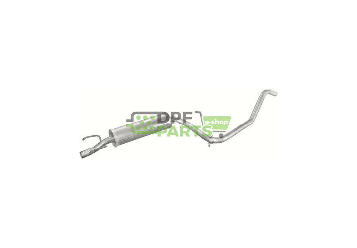 Střední tlumič OPEL Corsa B 1.7D Combo  93-, 17.134 A, 5852817 5852963 90467569