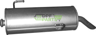 Koncový tlumič Peugeot 206 1.4i/1.6i, Polmo 19.234 A, OE 173020