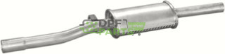 Střední tlumič FIAT Cinquecento 700/900 92-98, 07.05 A, 7 689 125 7 697 378
