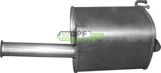 Koncový tlumič Hyundai i10 1.1i/1.2, Polmo 10.75 A, OE 28700-0X150 28700-0X250
