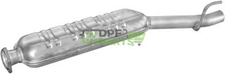 Střední tlumič Mercedes C-220 2.2D/C-250 2.5D 93-96, Polmo 13.170 A, OE 2024900815