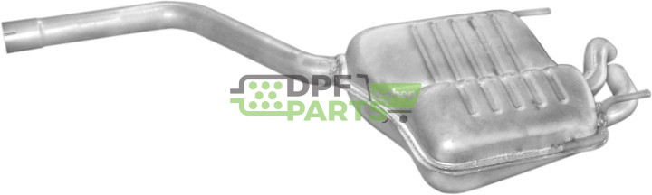 Koncový tlumič Mercedes C-200  C-220  93-95, Polmo 13.177 A, OE 2024900315