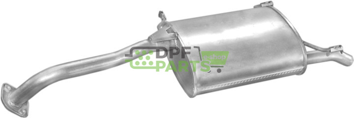 Koncový tlumič Nissan Primera 90-96 1.6/i kat, Polmo 15.86 A, OE 2010070J00 2010070J00KE 2010076J00 2010076J01 2010076J01KE B010