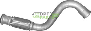 rura kolektorová Citroen Berlingo II 1.6 HDi / C4 I / Peugeot Parnter II / 306, Polmo 04.27 A, OE 1705.ZR 1706.F3 1706.J9 1706.V