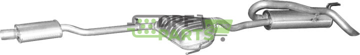 systém Fiat Brava/Bravo 1.6i katalyzátor 95-  Lancia Delta 1.6 -16V 96-, Polmo 07.27 A, OE 46 449 461 46 449 847