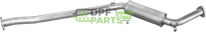 střední tlumič Fiat Croma 2.0i.e.S katalyzátor 86-90, Polmo 07.36 A, OE 82 420 454 82 462 048 82462050 82478179