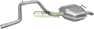 Koncový tlumič Ford Mondeo 2.0i -16V 04/97-09/00 hatch.sedan, Polmo 08.555 A, OE 1018330 1049992 1092064 1107898 1118686