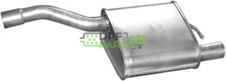 Koncový tlumič Ford Focus 2.0i16V/98-02/HB, Polmo 08.567 A, OE 1067751 1067754 1121653 1230588 1308594