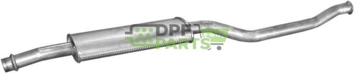 Střední tlumič Citroen Xantia 2.0i 16V 95-, Polmo 04.56 A, OE 1717.56 9610.6856